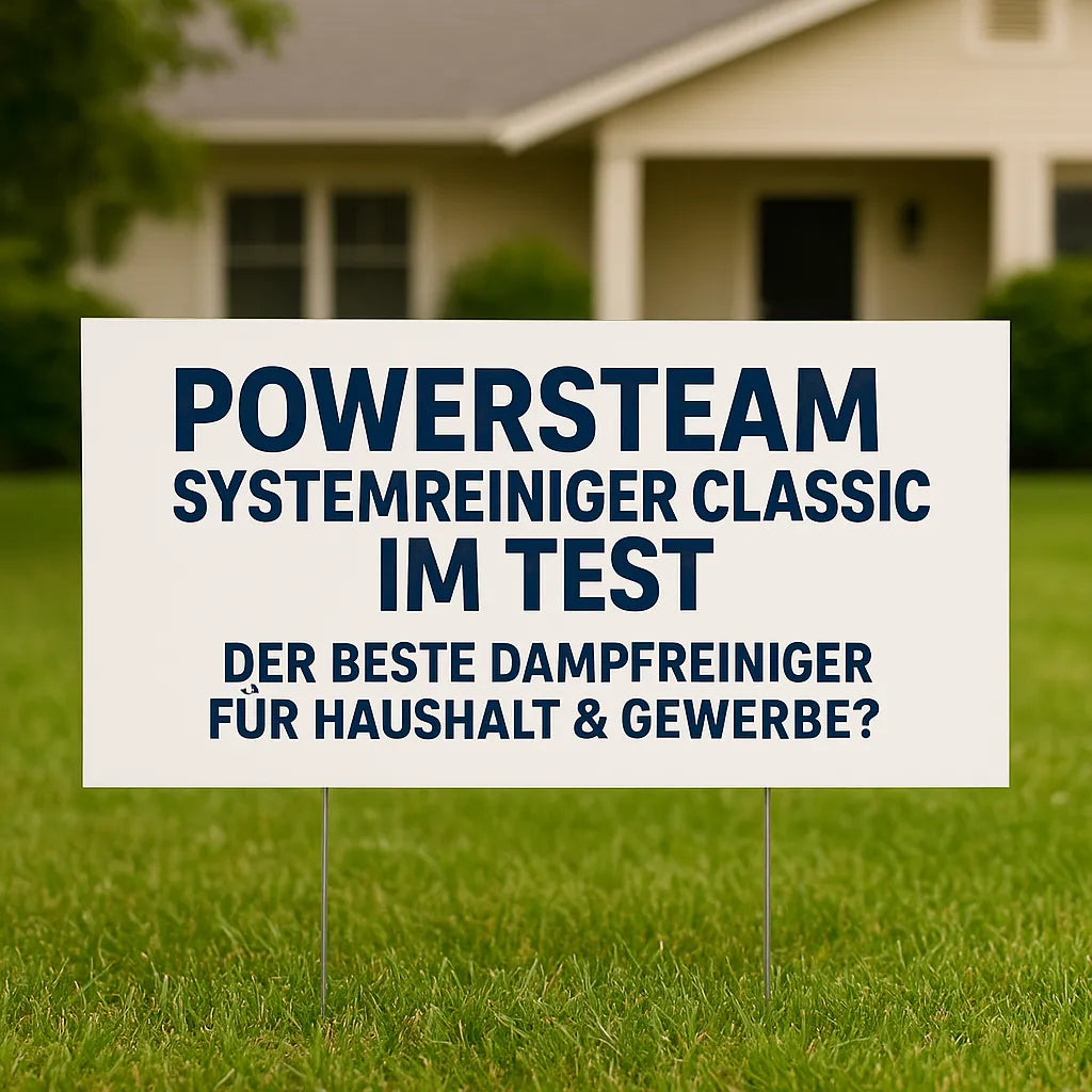 POWERSTEAM Systemreiniger Classic im Test – Der beste Dampfreiniger für Haushalt & Gewerbe?